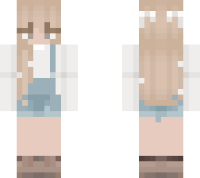 ~cute blonde overalls girl~