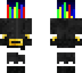 black techno santa