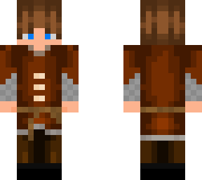 medieval boy, brown