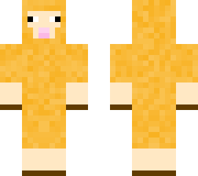 orange sheep