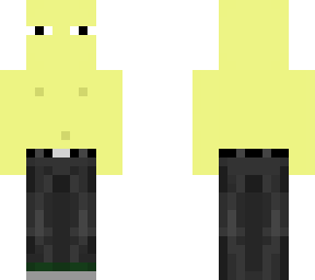 yellow dude but with pants
