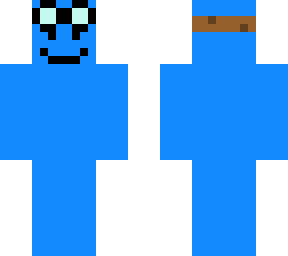 blue bloob w steampunk googles
