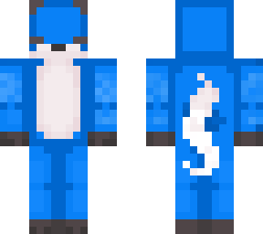 blue fox !