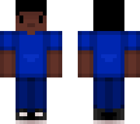 blue shirt