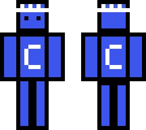 classic blue character