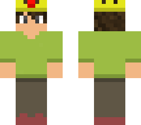 green man with crown