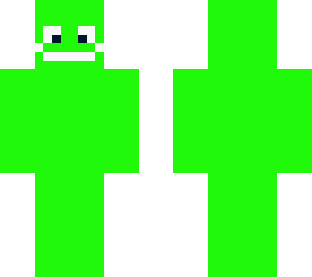 happy green alien