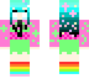 mashako: neon'n retro arcade gamer outfit!his took sooooo long, i'll make her default outf