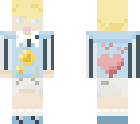 soft blue femboy skinn