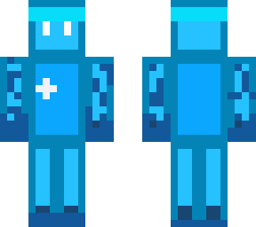 blue blob skin