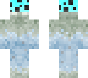 blue mushroom white base
