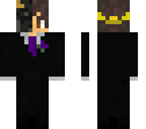 boy in suit with crown