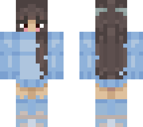 girl with dark hair