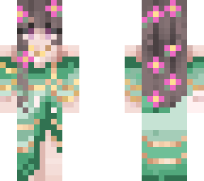 green flower queen
