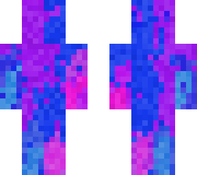 blue and purple fire