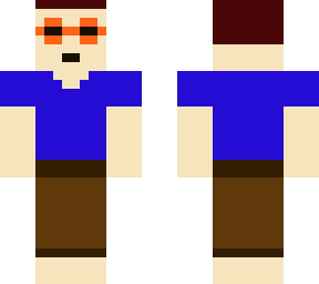 blue t-shirt