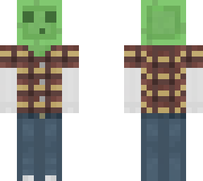 brown flannel slime