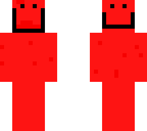 double faced red guy