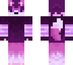 furry purple wolf