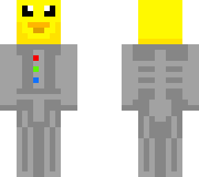 new mincraft baby chicken on robot body