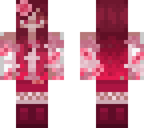pink flower girl