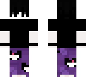 skin emo con pijama