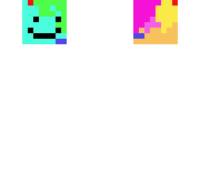 team smiley colorful head