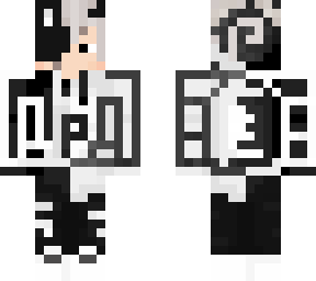 b & w skin