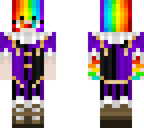 clown jester parrot