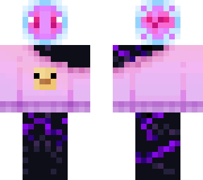 end crystal with sweater
