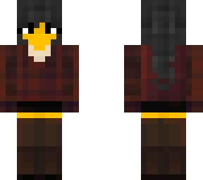 female - red sweater