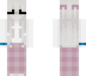 pink bows pink pajamas blue bracelet