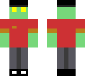 unnamed green figure - bluechainwonder’s fellow survivor (zombie apocalypse)