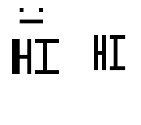 white skin with hi (with hi on the back)