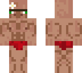 beautiful villager - red