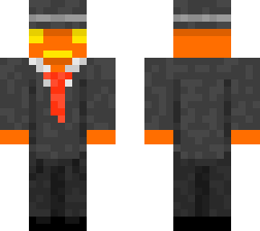 orange man (suit)