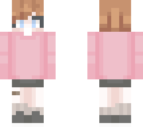 pink version of  sweater