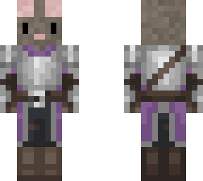 rat knight purple armor