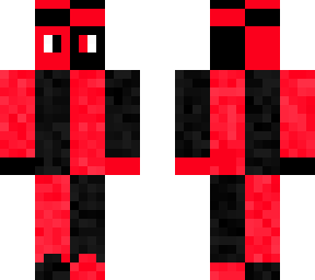 red and black