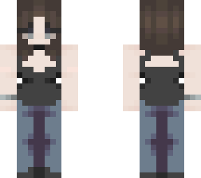 tank top and jeans