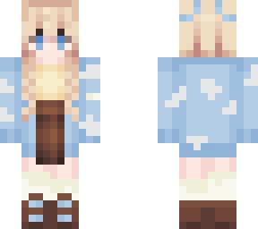 blonde cloud jacket