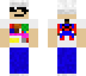 bluoos roblox skin