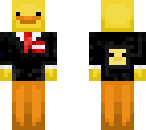 duck in suit