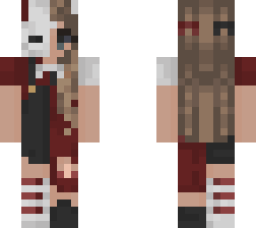 female clown skeleton
