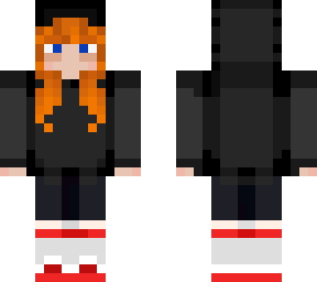 girl with hoodie