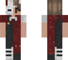 male clown skeleton