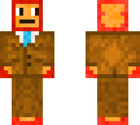 mantoast full suit brown