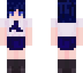 school girl - short hair