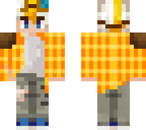yellow flannel goggles
