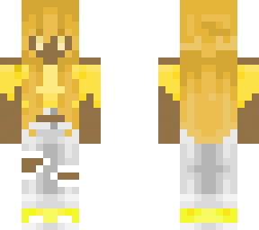 yellow hair girl